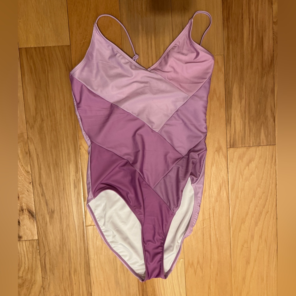 Nani - Pink and Purple braided One-Piece Swimsuit